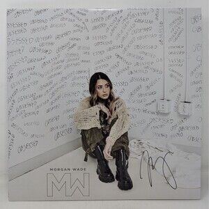 New Morgan Wade SIGNED Vinyl Record Obsessed 2024 Autographed Double LP Jacket